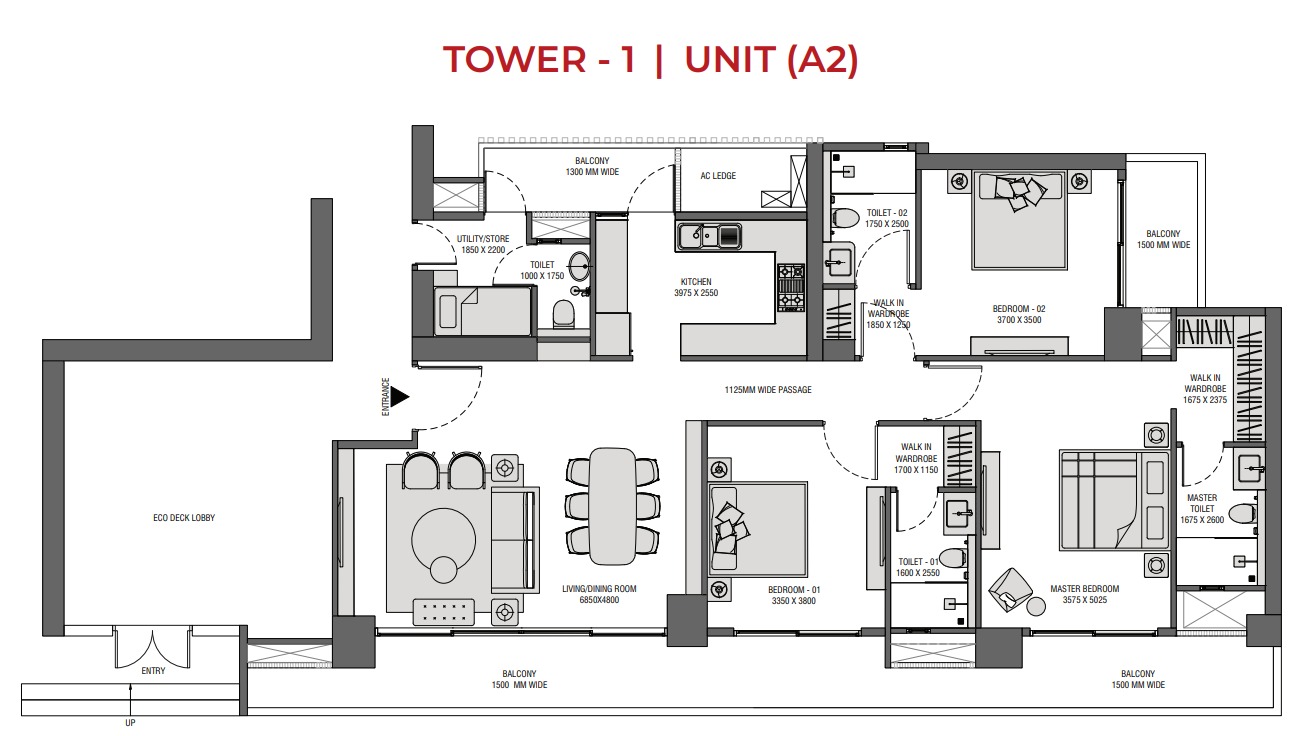 Unit 2 - Floor Plan